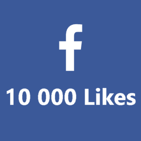 10 000 Facebook likes