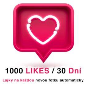 1000 Automatických Instagram Likes