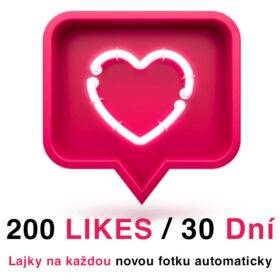 200 Automatických Instagram likes