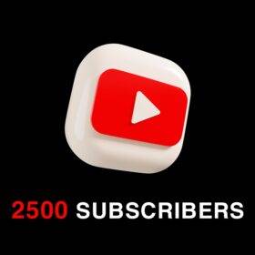 2500 Youtube Subscribers