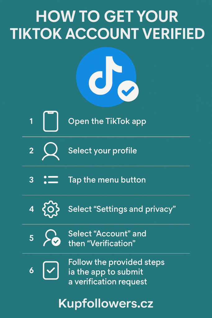 How to get your TikTok account verified