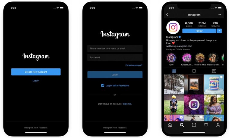 Jak zapnout tmavý režim na Instagramu v iOS a Androidu