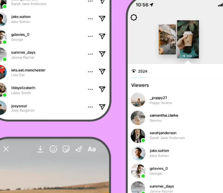Jak zjistit kdo si prohlíží moje story na Instagramu