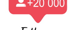 20 000 Instagram followers